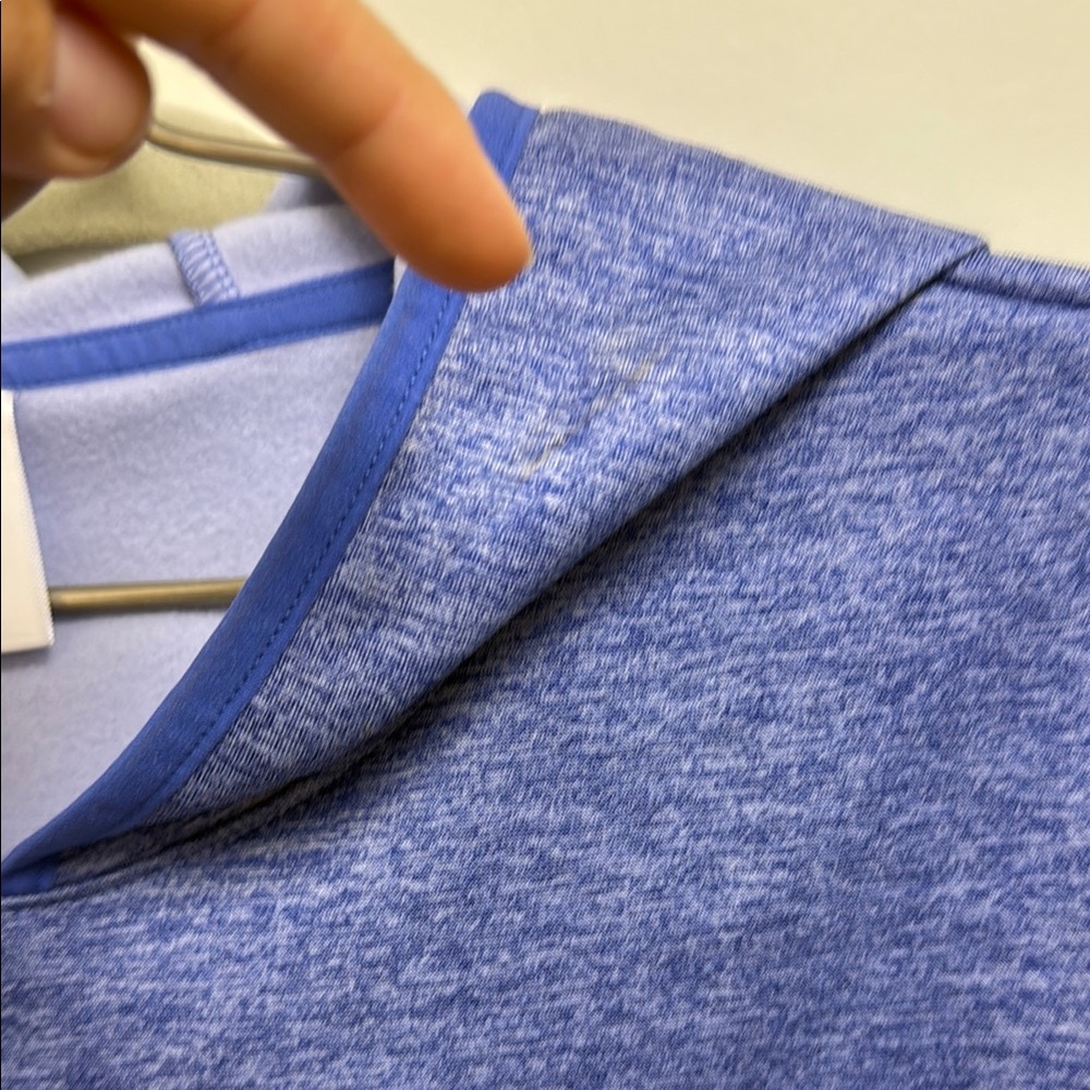 Women’s Blue Hoodie Sweater - Picture 5 of 10